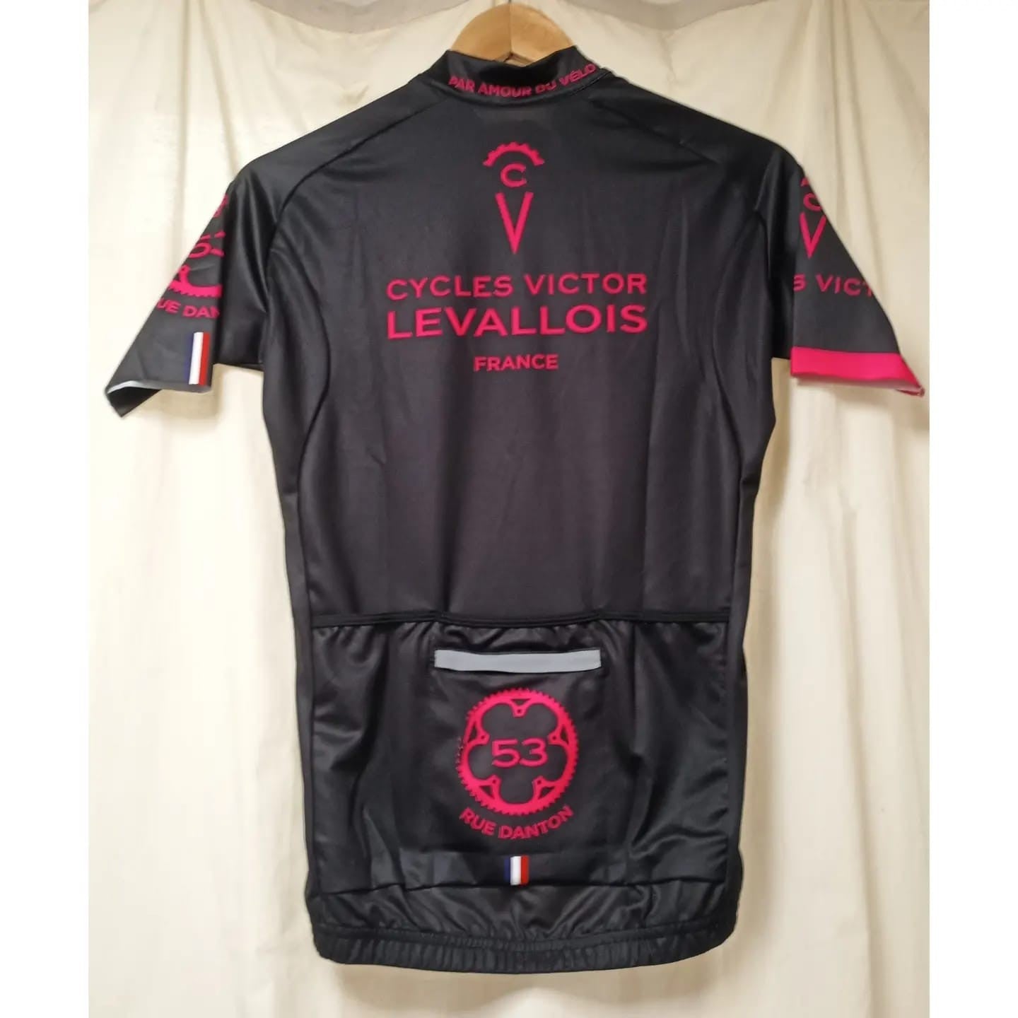 Maillot Cycles Victor x ToFit (noir)