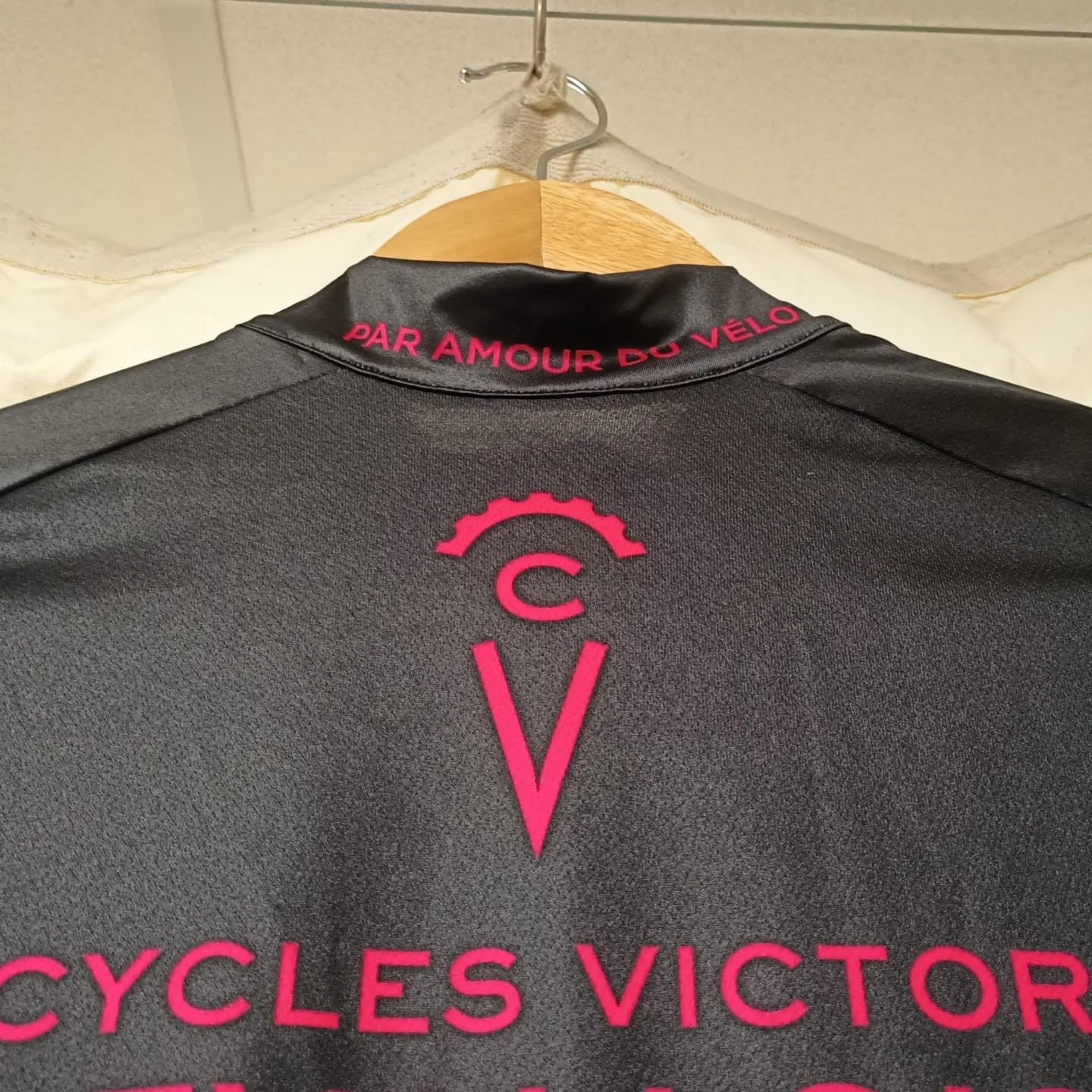 Maillot Cycles Victor x ToFit (noir)