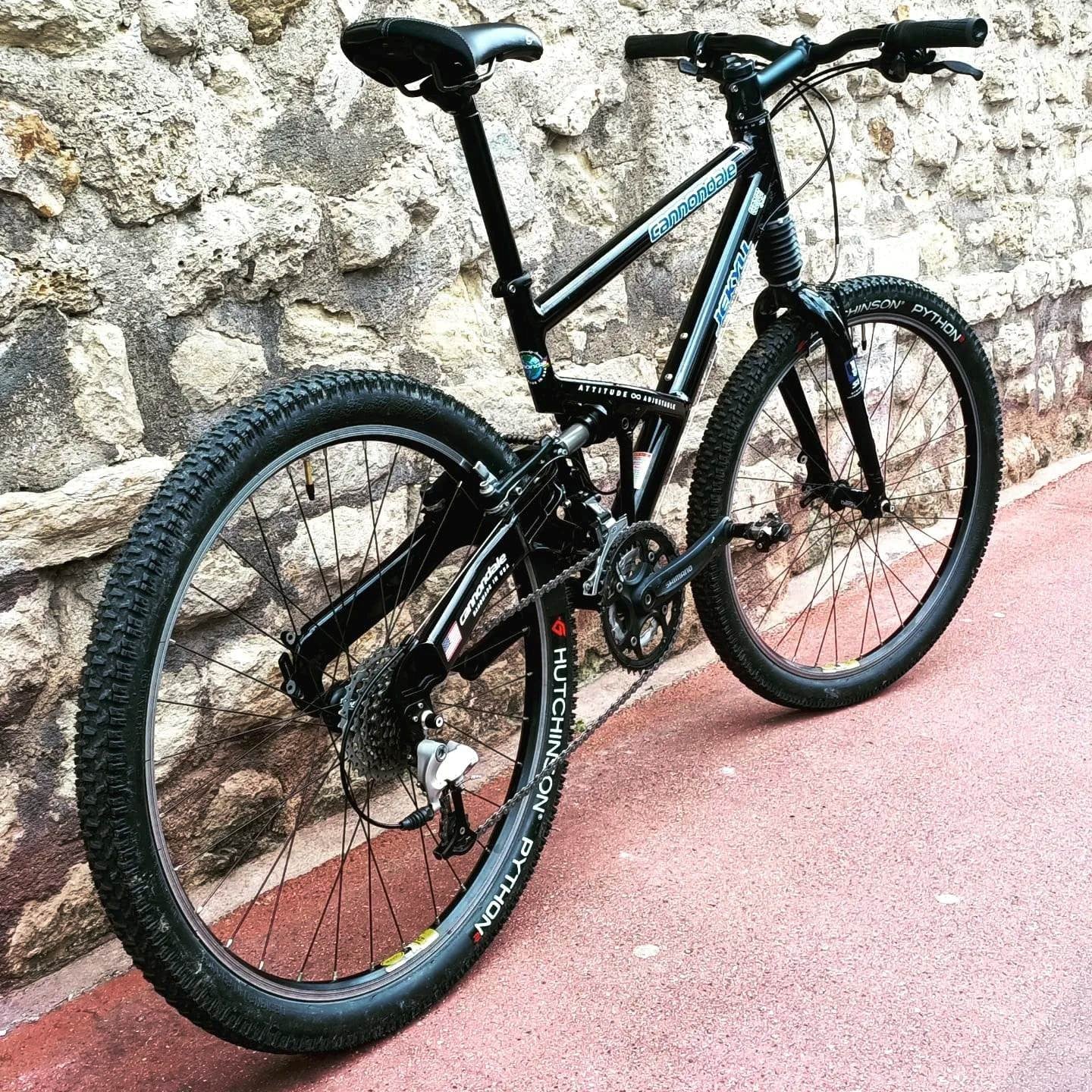 Cannondale Jekyll VTT tout suspendu vintage