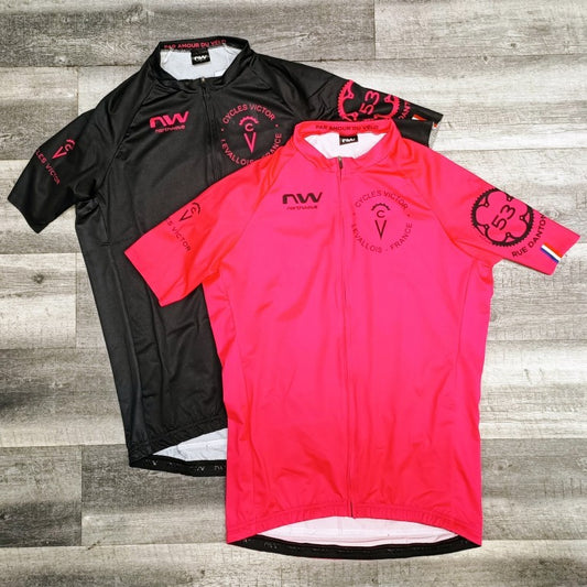 Maillot Cycles Victor Northwave (rose)