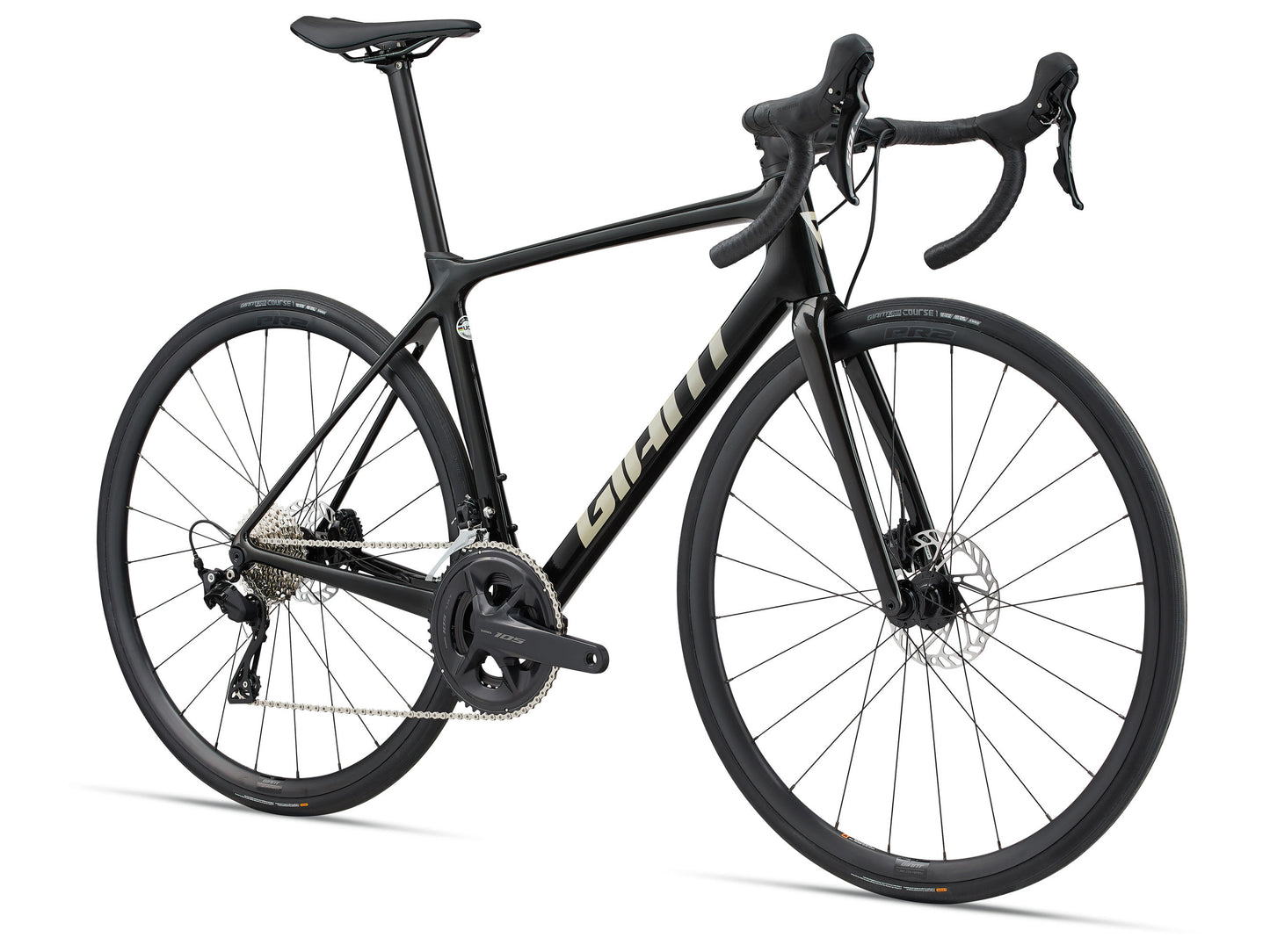 GIANT TCR Advanced 2 Disc pro compact (noir)